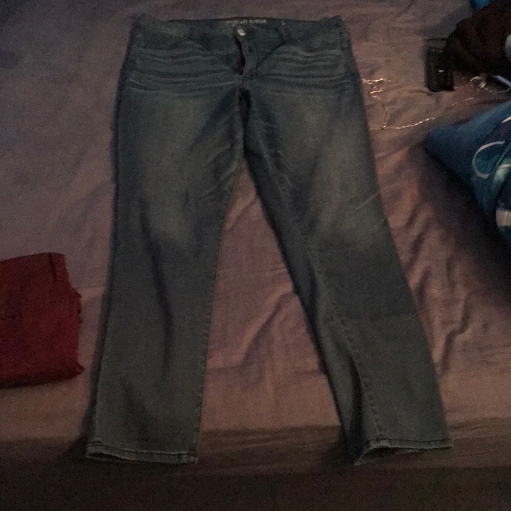 High rise jeggings